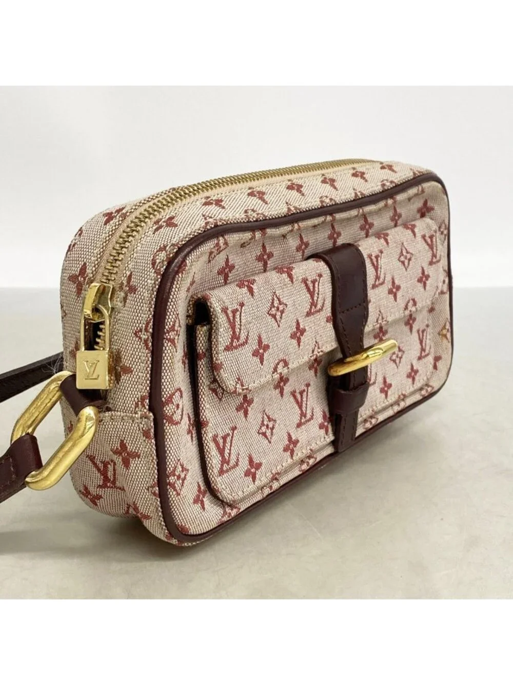 Louis Vuitton Shoulder Bag Monogram Mini Juliette MM Cerise